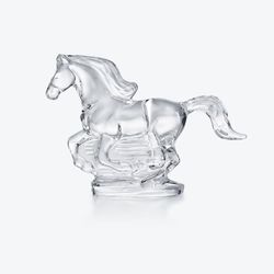 Baccarat Horse 2026 Clear Lead Crystal Figurine France MPN (contact info removed)