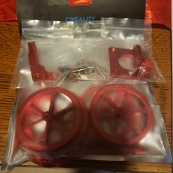 Creality 3D Printer Part's New Red Leveling Kit, 0.4 Nozzle, Mold Spring Etc.