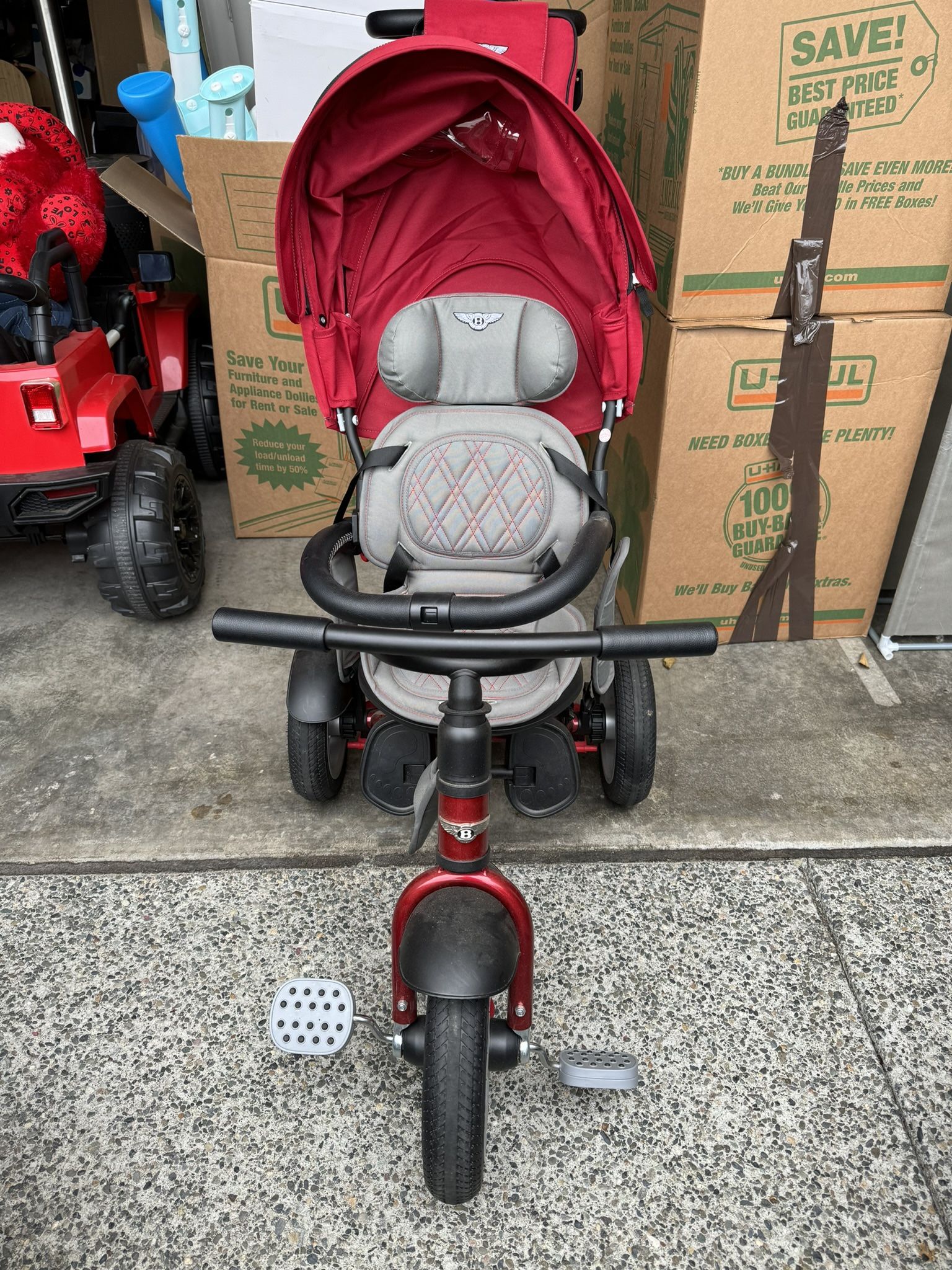 The Bentley 6-in-1 Stroller/Tricycle 