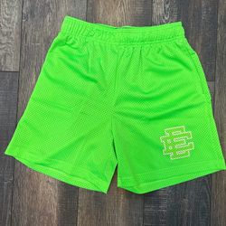 EE Eric Emanuel Lime Green Shorts