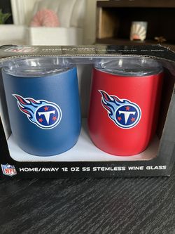 Tennessee Titans 12oz Wine Tumbler Set