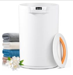 Towel Warmer, 20L Large Towel Warmers for Bathroom, Towel Bucket Fits Up Two 40"X70" Oversized Towels, Bathrobes, Blankets, Towel Heater with LCD, 4 T