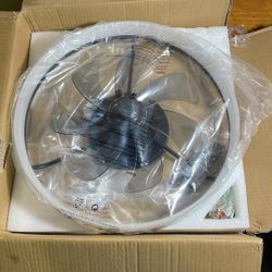 Ceiling light with fan