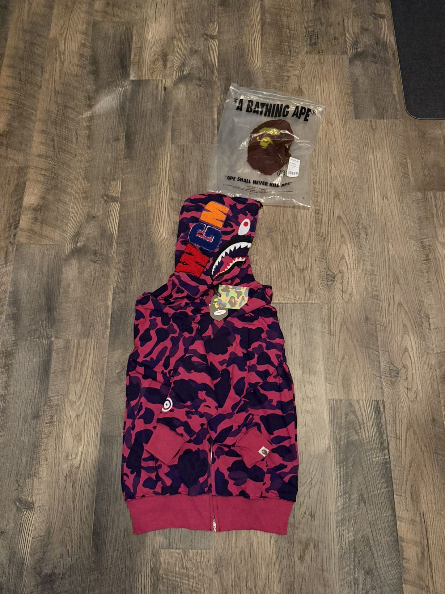 Purple Bape Hoodie