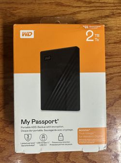 WD Portable HDD  2TB