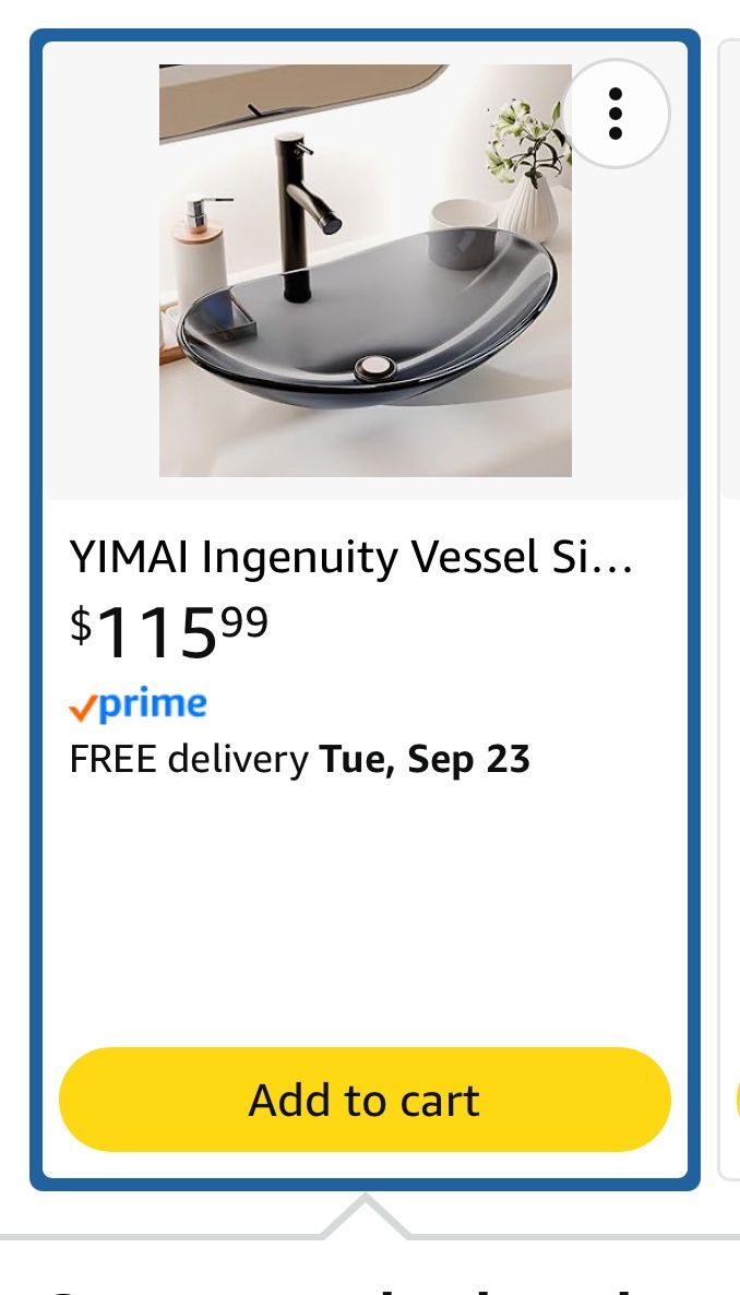 New Bathroom Sink and Faucet Combo