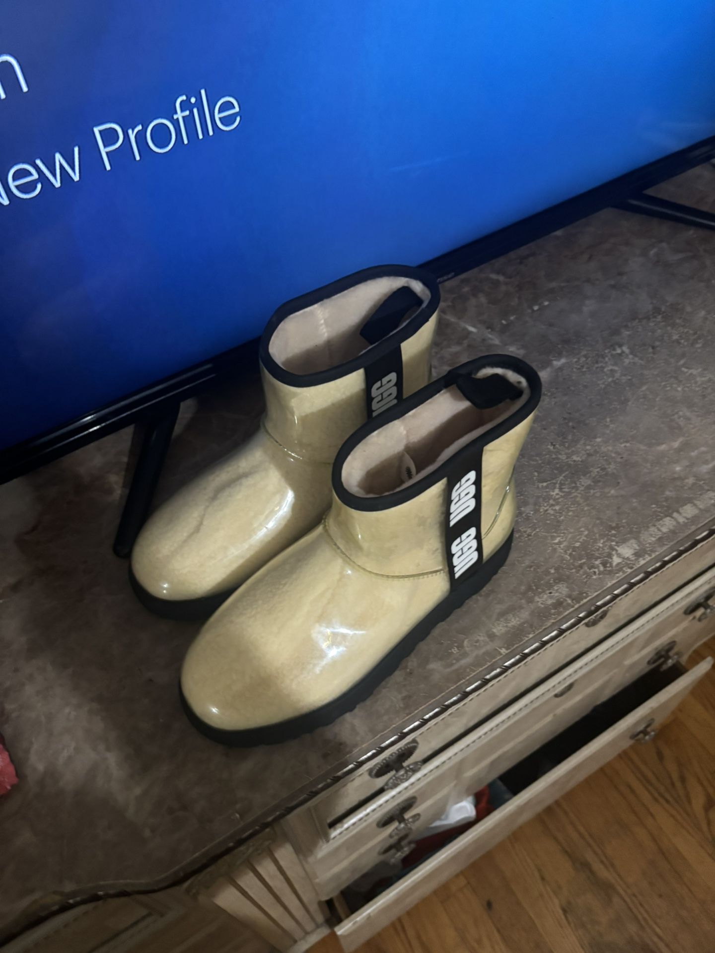 Mini Clear Uggs