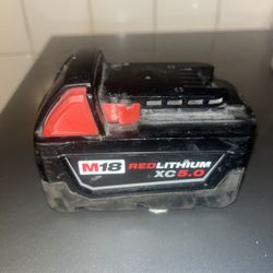 5.0 Milwaukee Battery