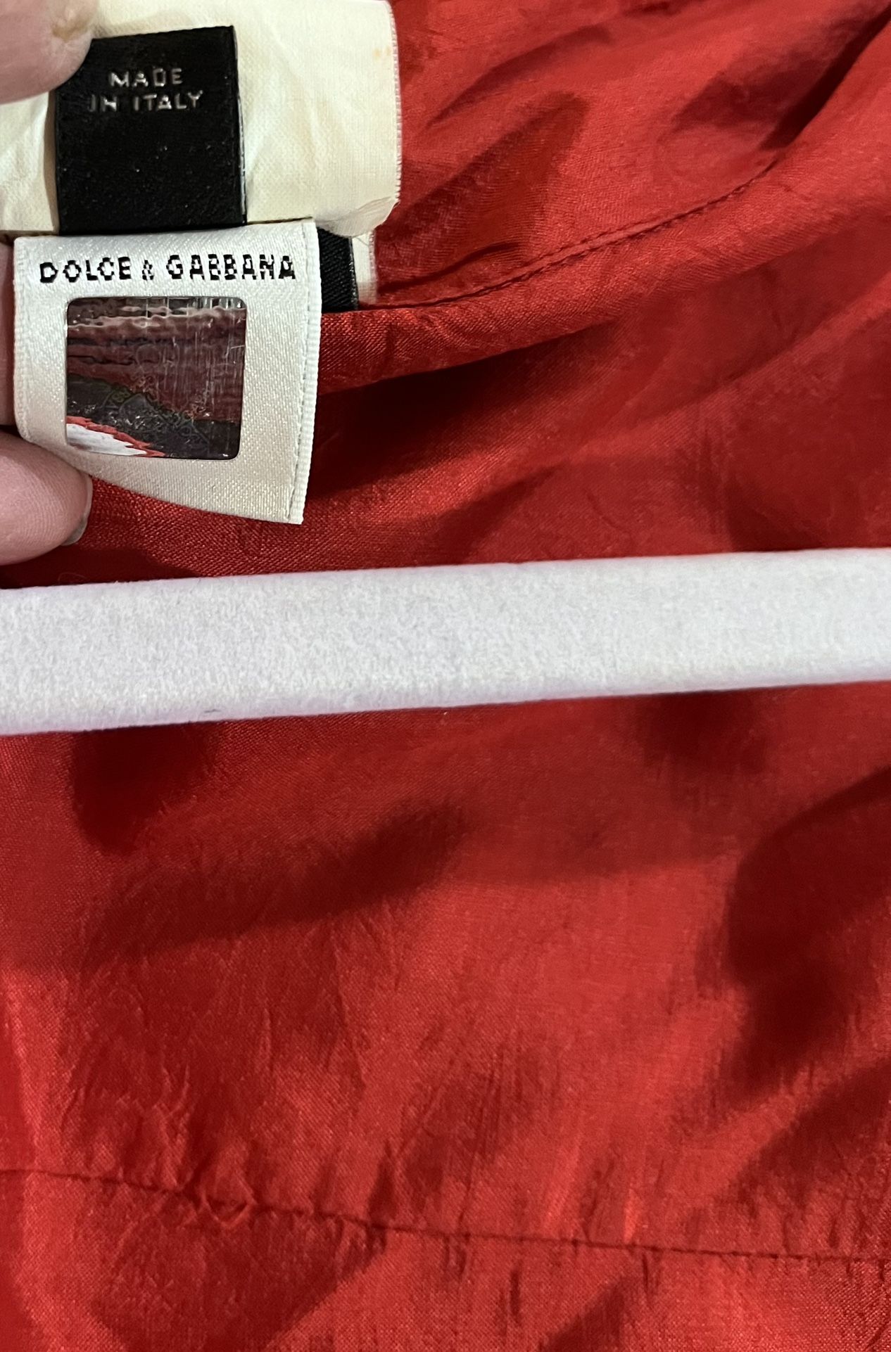 Red Blouse D&G