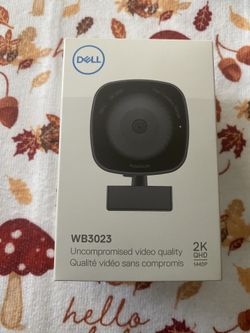 DELL WEBCAM 2K QHD