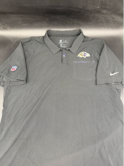 Nike Baltimore Ravens Nike Sideline Elite Performance Polo - Men's Size XL