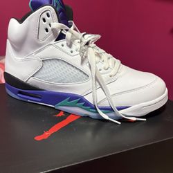 Brand New Jordan 5s Grapes Size 12Mens $230