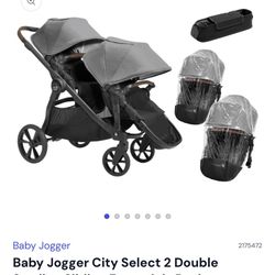 Baby Jogger City Select Double Stroller 