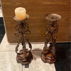 Large Candle Holders 