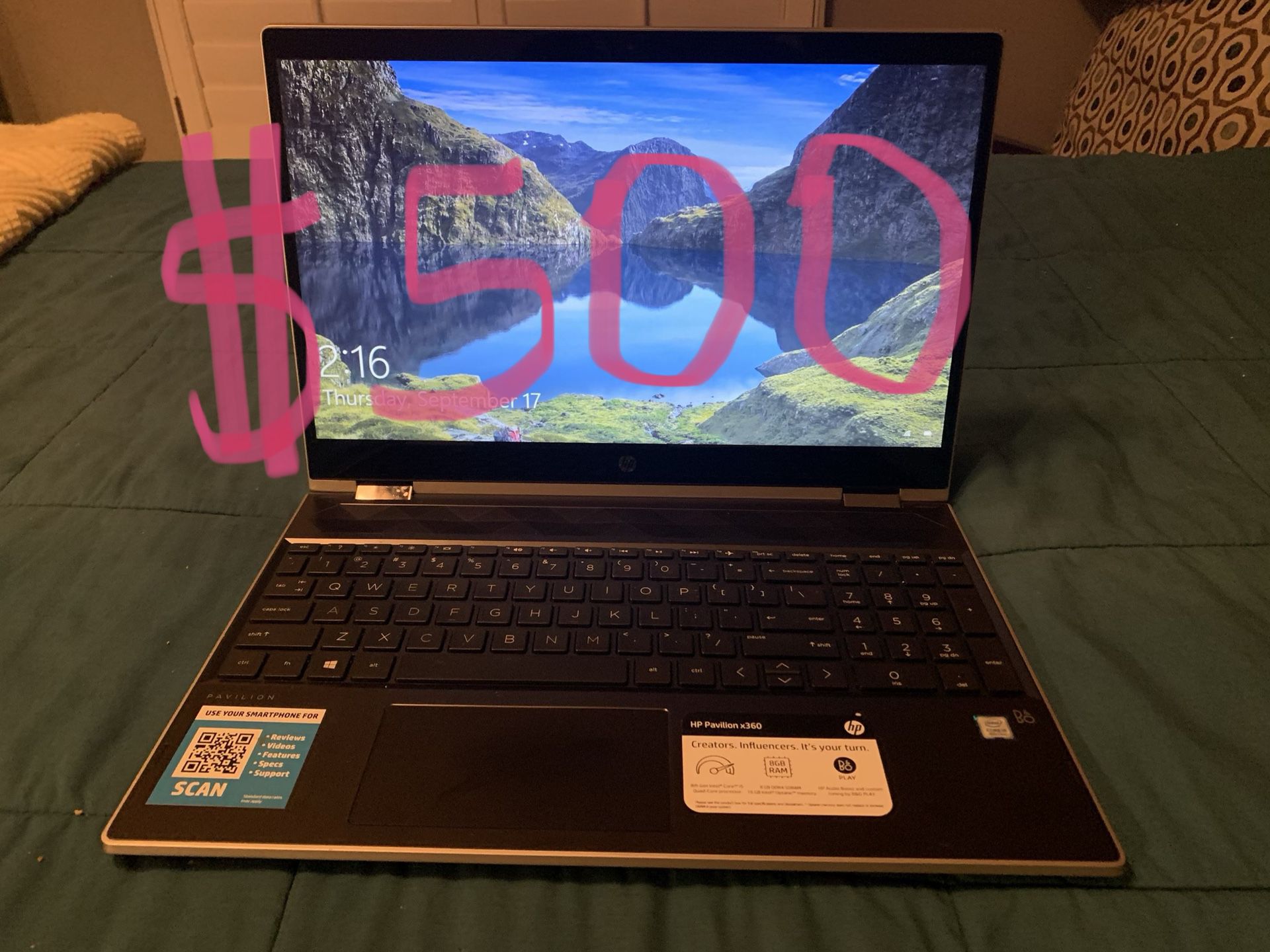 HP Laptop & Tablet hp X360-15-cr0087c1