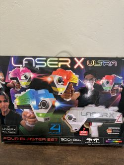 Laser X Ultra 4 blaster set game