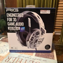 3D Plug-in Audio Gaming Headset