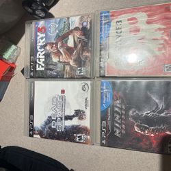 Sony PlayStation PS3 Game Bundle Includes Far Cry 3, Dead Space 3, Ninja Gaiden 3, and Dance 3.