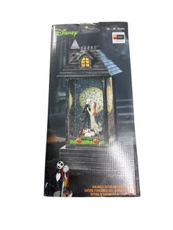 Disney The Nightmare Before Christmas Halloween Lantern with Lights & Music