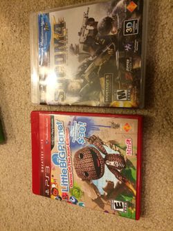 PS3 games little big planet and so com 4