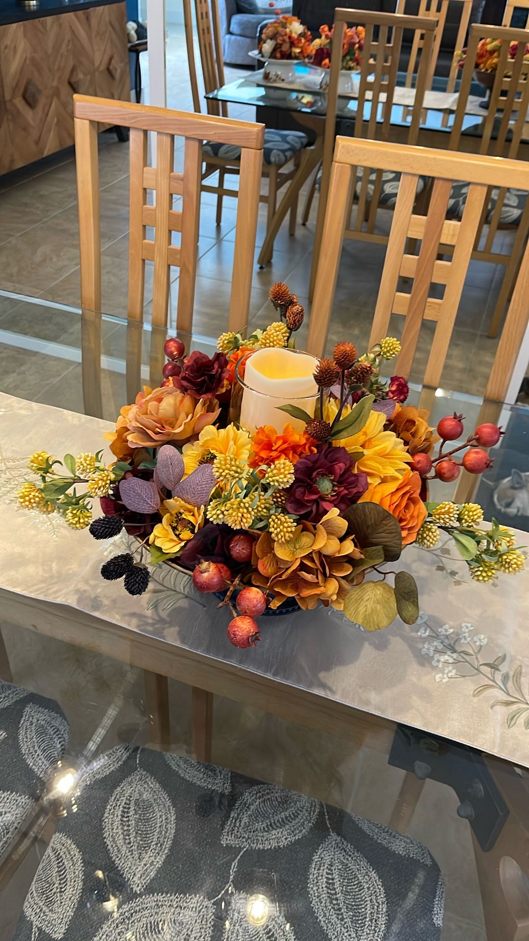 Fall Flowers Arrangement
