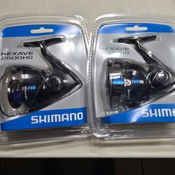 New Shimano Nexave 2500hg Reel