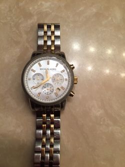 Michael Kors Two Tone Watch