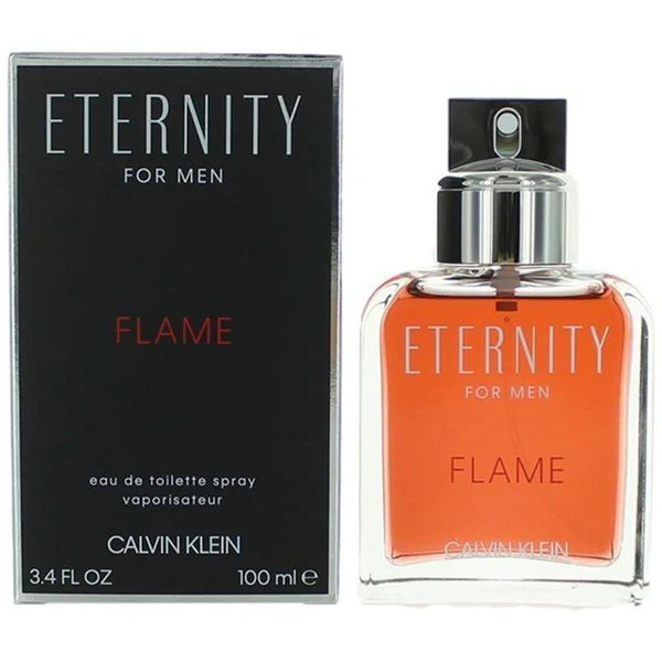 ETERNITY FLAME by Calvin Klein cologne for Men EDT 3.3 / 3.4 oz New in Box