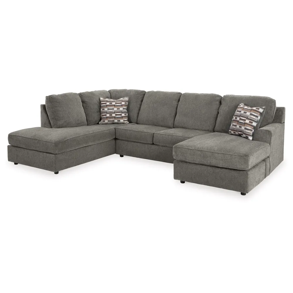 O'Phannon 2-Piece Sectional with Chaise Fresh Out of the Box