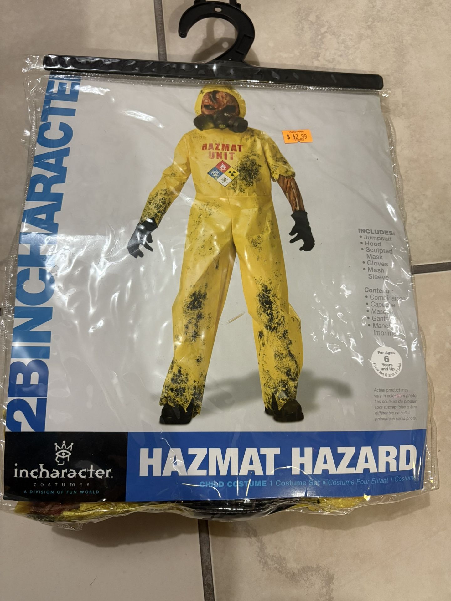 Hazmat Hazard Costume