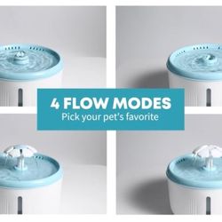 Cat And Dog  Bowl Filtred Water Fountain 