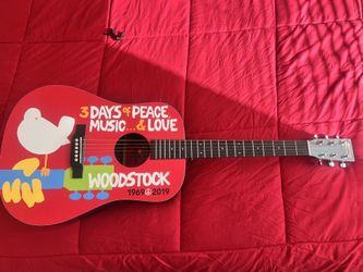 Martin X Series D-14 Guitar Woodstock 50th Anniversary