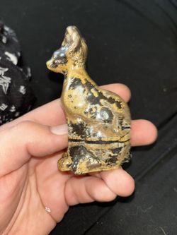 Picture Jasper Stone Figurine 