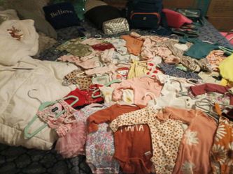 Girls Newborn Sleepers Onesies Brand New