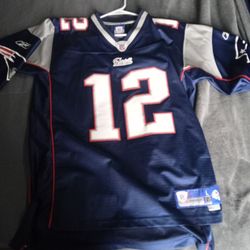 Reebok L Brady Patriots Jersey