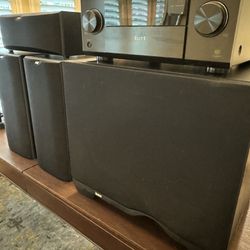 Pioneer and B&W Speakers - Home Theater Audio