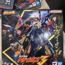 New Soul of Chogokin GX-113 Strongest Mobile Gundam Tryon 3 Bandai Action Figure