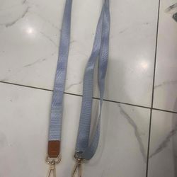  1" Wide Replacement Crossbody Shoulder Duffle Bag Strap Blue