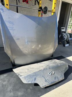 G35 Coupe Trunk & Hood