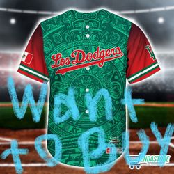 WANT TO BUY - Dodger Jersey Mexican Heritage Night XL