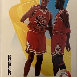 1991 Jordan And Pippen Card 