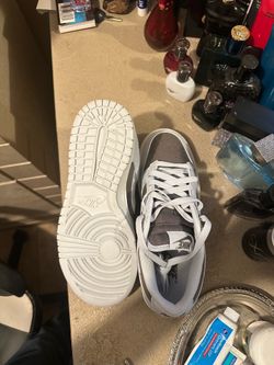 Nike dunks grey and drown