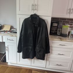 2XLT Vintage London Fog Lamb Skin Jacket 