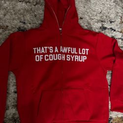 Cough syrup hoodie 