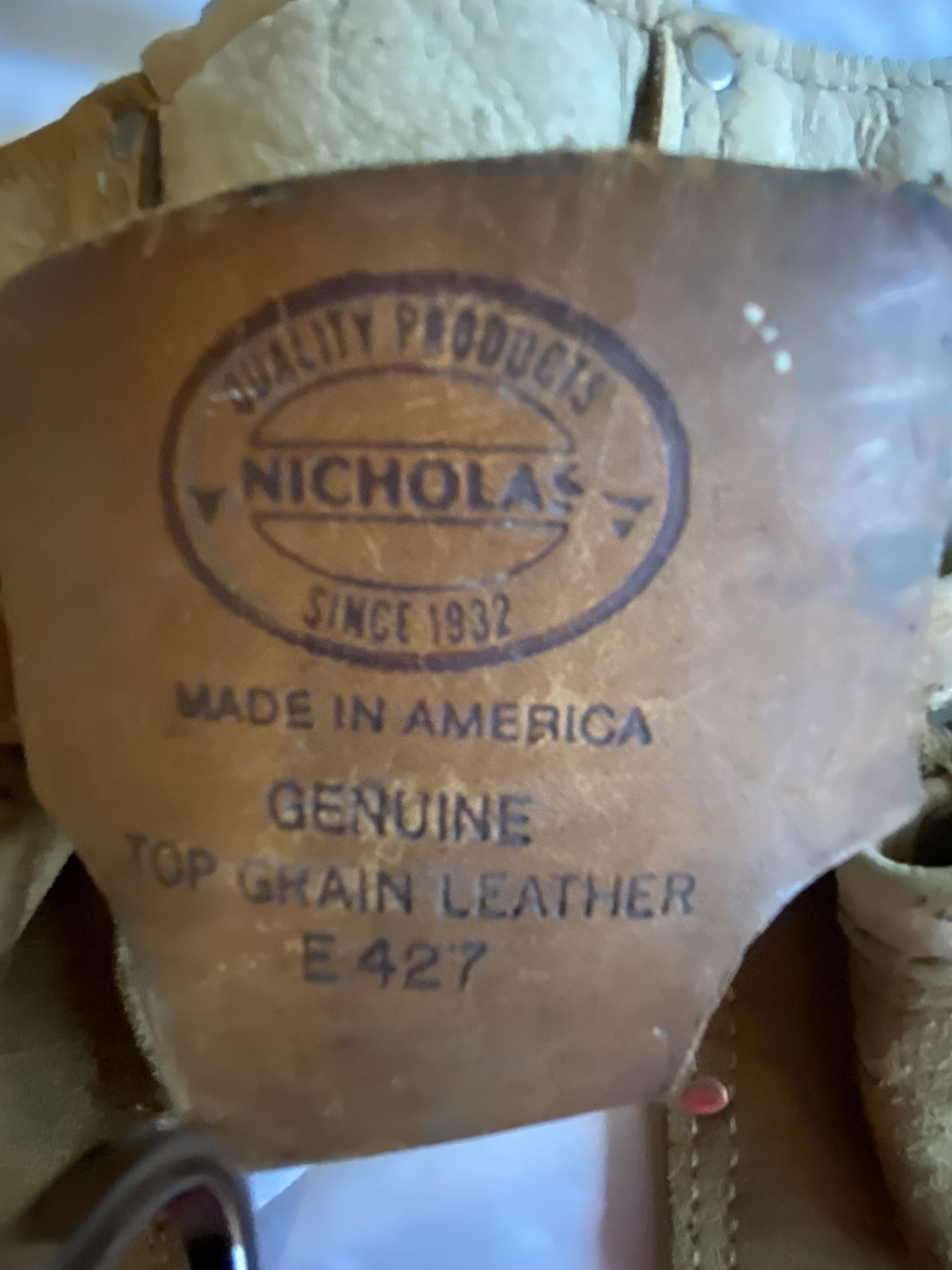 Nicholas Genuine Leather Tool Belt