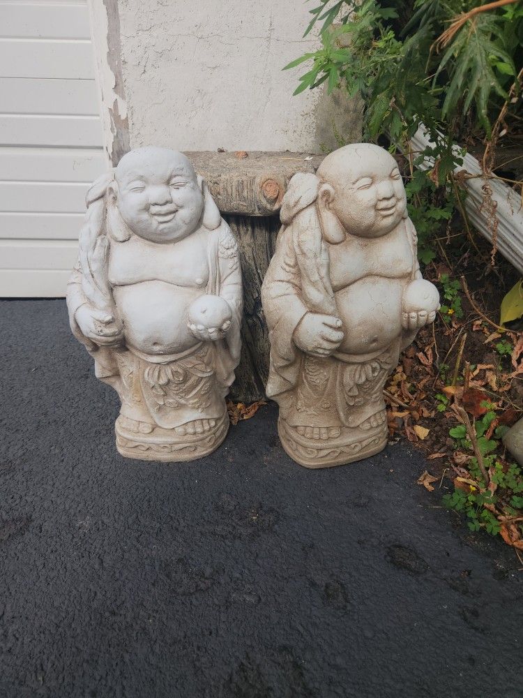 Matching Buddha Statues 