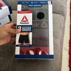 Reebok 3 Pack Boxer Briefs 
