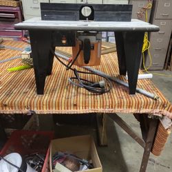 Chicago Electric Router Saw