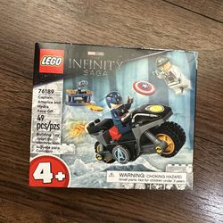 Lego Set For Kids - Captain America And Hydra Face Off