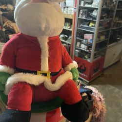 Santa  Spins Around And Travels Super Fun 